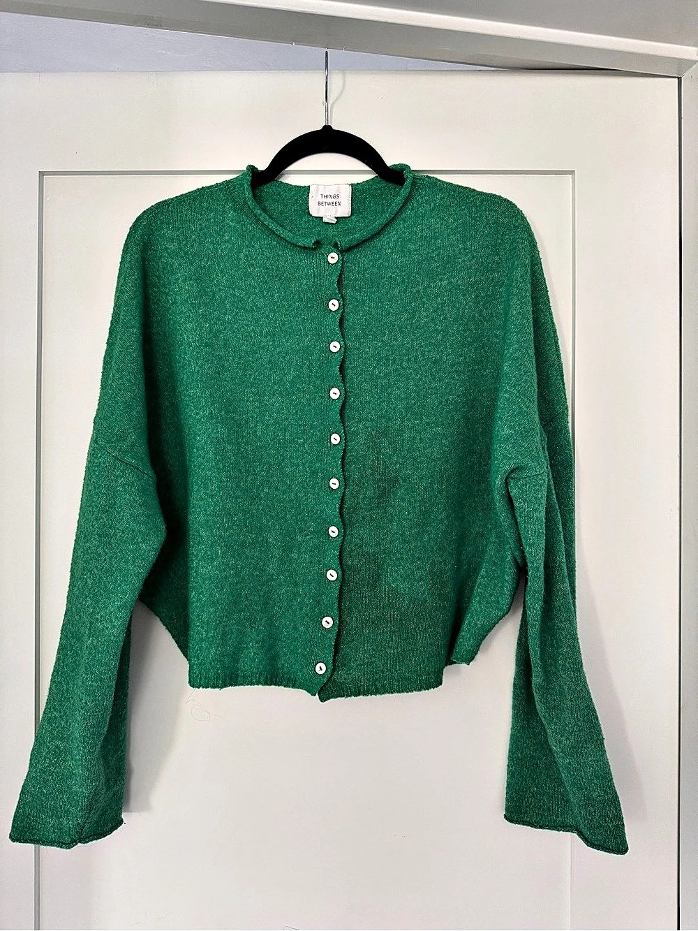 Things Between Piper Cardigan Green Size Small